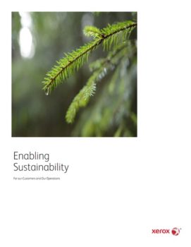 Enabling Sustainability, Xerox, Environment, Vary Technologies, NH, ME, MA, Xerox, Lexmark, HP, Toshiba, Copier, MFP, Printer, Service, Sales, Supplies