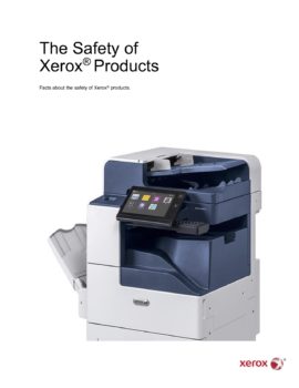 Safety facts, Xerox, Environment, Vary Technologies, NH, ME, MA, Xerox, Lexmark, HP, Toshiba, Copier, MFP, Printer, Service, Sales, Supplies